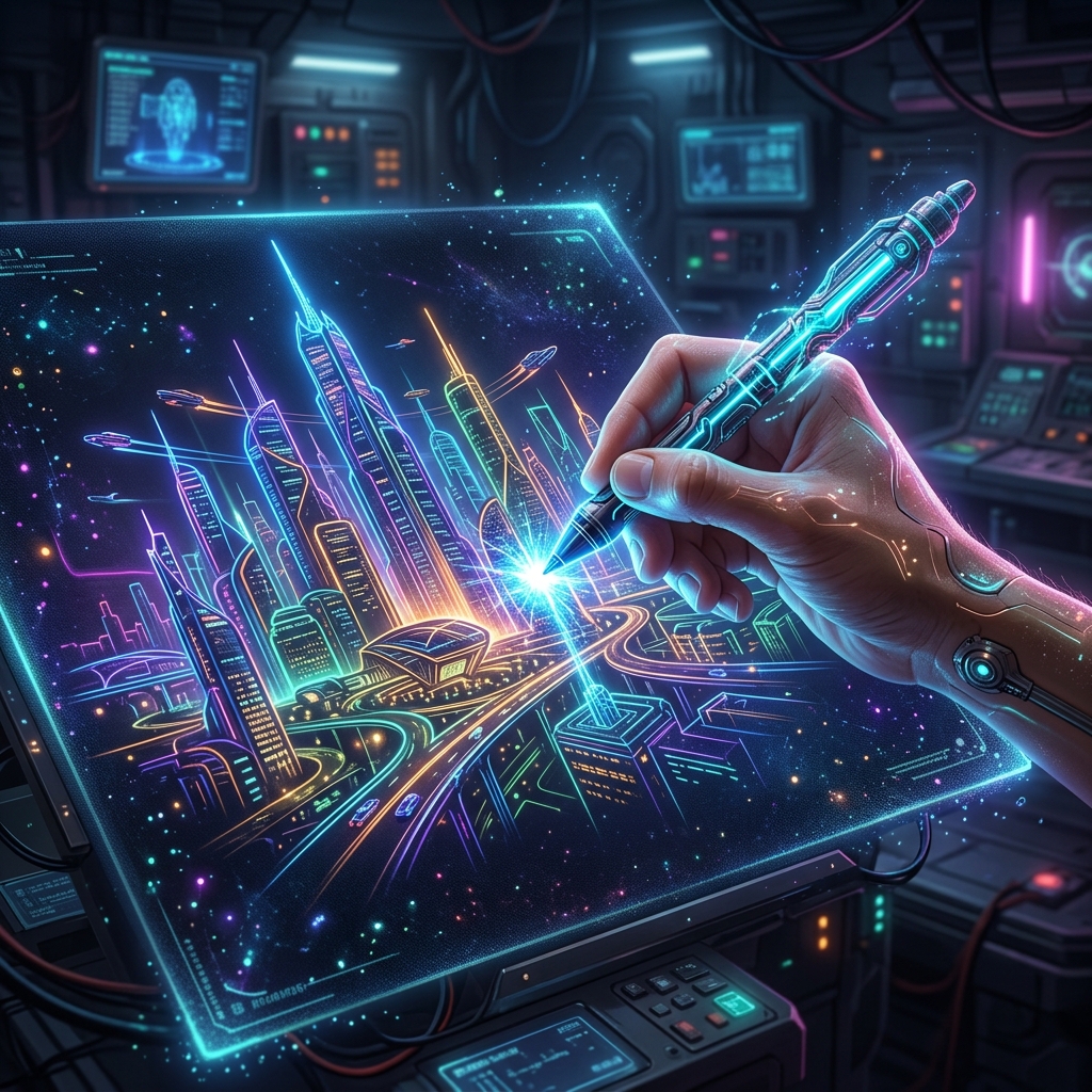 Human in the Loop Concept Art